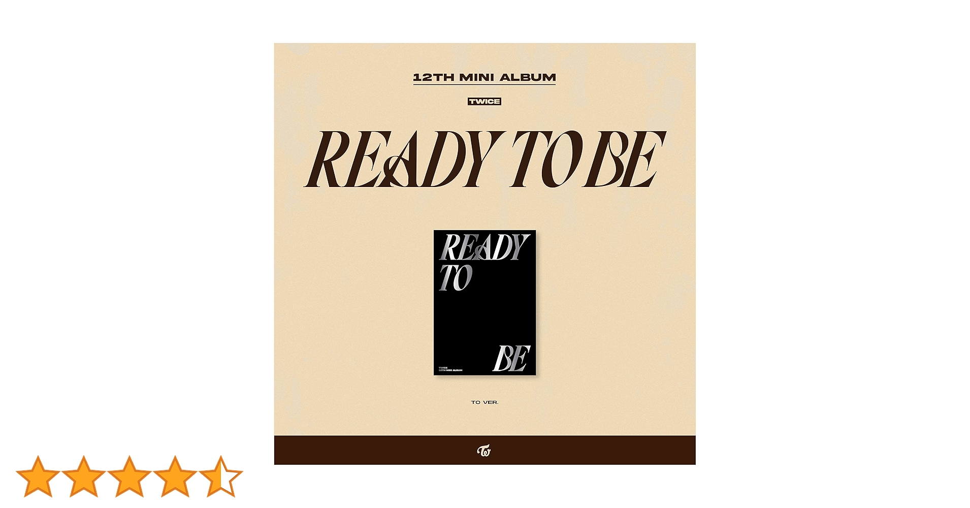 TWICE READY TO BE レコード 2023年 TWICE READY TO BE レコード 2023年